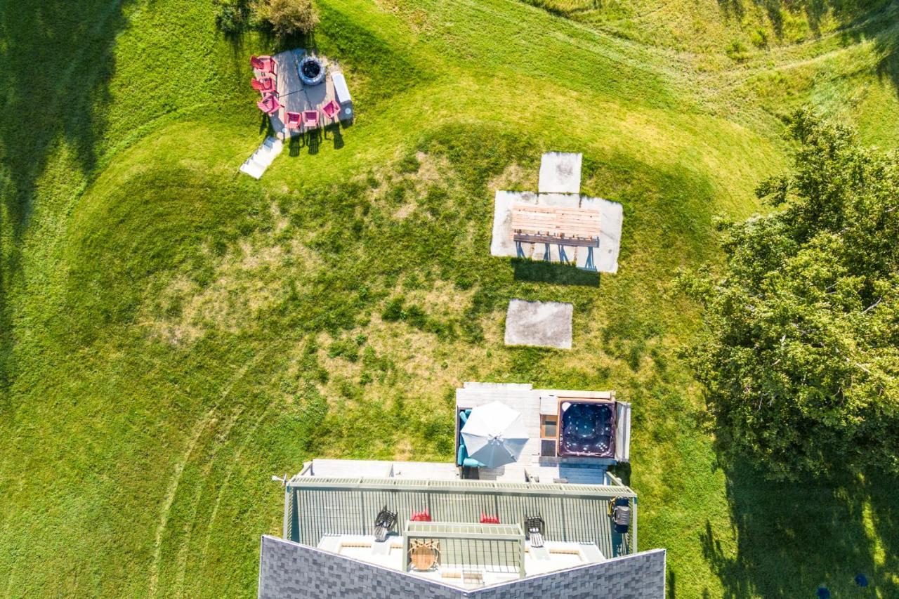 Montfjord - Chalets, Vue Spectaculaire Et Spa. Chantafjord #4 Sacre-Coeur Esterno foto